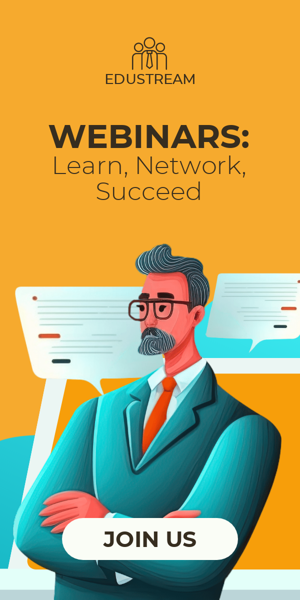 Banner ad template — Webinars — Learn, Network, Succeed
