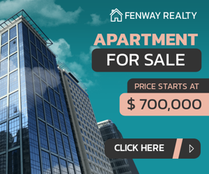 Apartment For Sale — Price Starts At $ 700,000