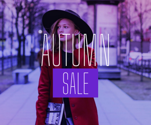 Autumn Sale — Up To 40% Off