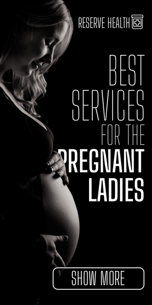 Banner ad template — Best Services For The Pregnant Ladies — Medicine