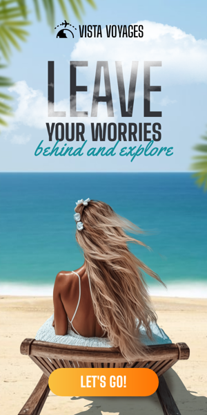 Banner ad template — Leave Your Worries Behind And Explore — Travel