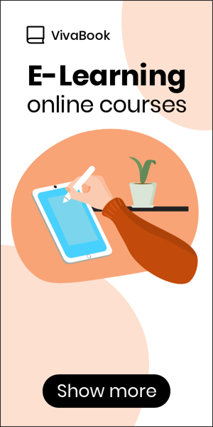 Szablon reklamy banerowej — E-Learning — Online Courses