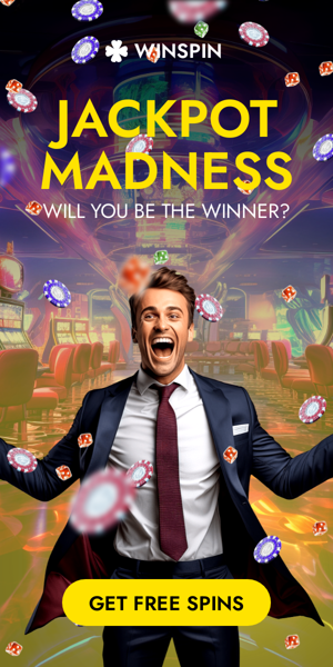 Szablon reklamy banerowej — Szał Jackpotu — Czy zostaniesz zwycięzcą?