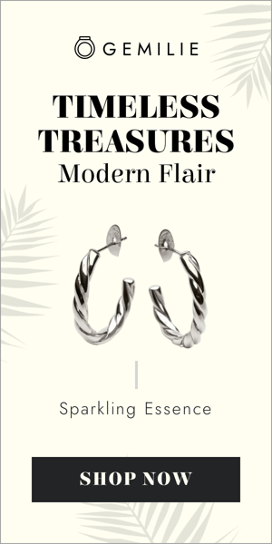 Banner ad template — Timeless Treasures Modern Flair — Jewelry Sale