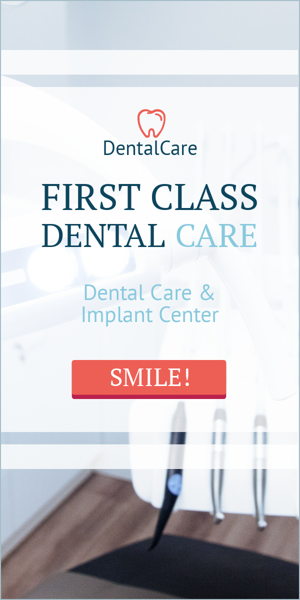 Шаблон рекламного банера — First Class Dental Care