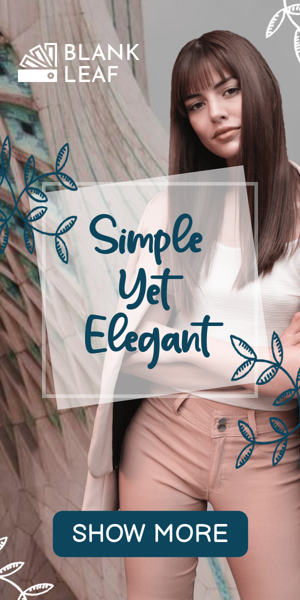 Szablon reklamy banerowej — Simple Yet Elegant — Clothes Shop