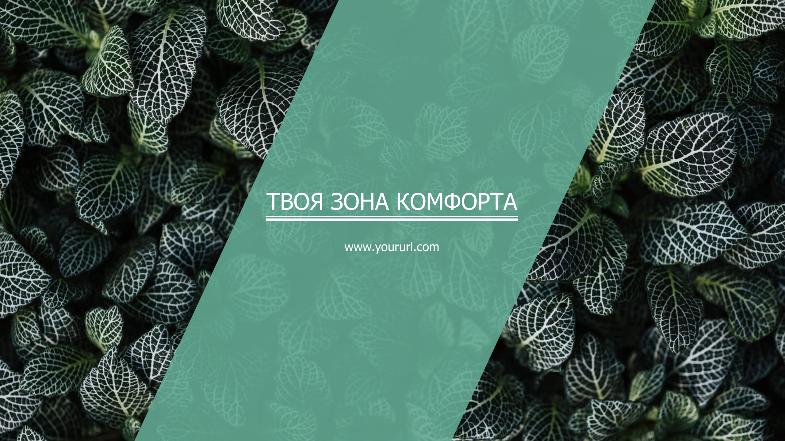 Шаблон рекламного баннера — Твоя зона комфорта — Блог
