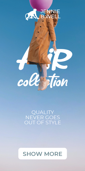 Banner ad template — Air Collection — Quality Never Goes Out of Style