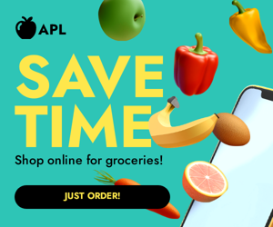 Save Time — Shop Online For Groceries!