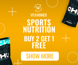 Sports Nutrition — Buy 2 Get 1 Free