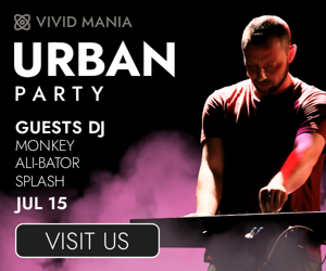 Urban Party — Jul 15 Guests Dj Monkey Ali-bator Splash