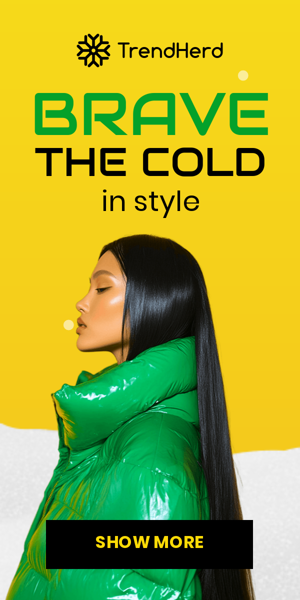 Banner ad template — Brave The Cold — In Style