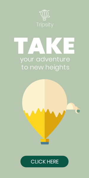 Шаблон рекламного банера — Take Your Adventure — To New Heights