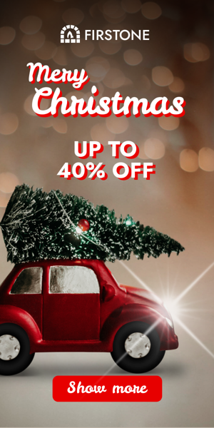 Banner ad template — Mery Christmas — Up To 40% Off