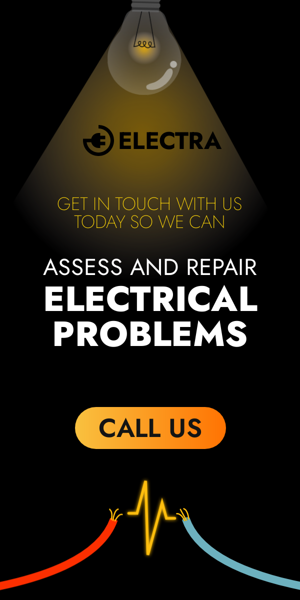 Шаблон рекламного банера — Get In Touch With Us Today — So We Can Assess And Repair Electrical Problems