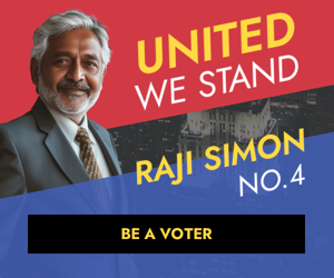 United We Stand Raji Simon NO.4 — Vote Day