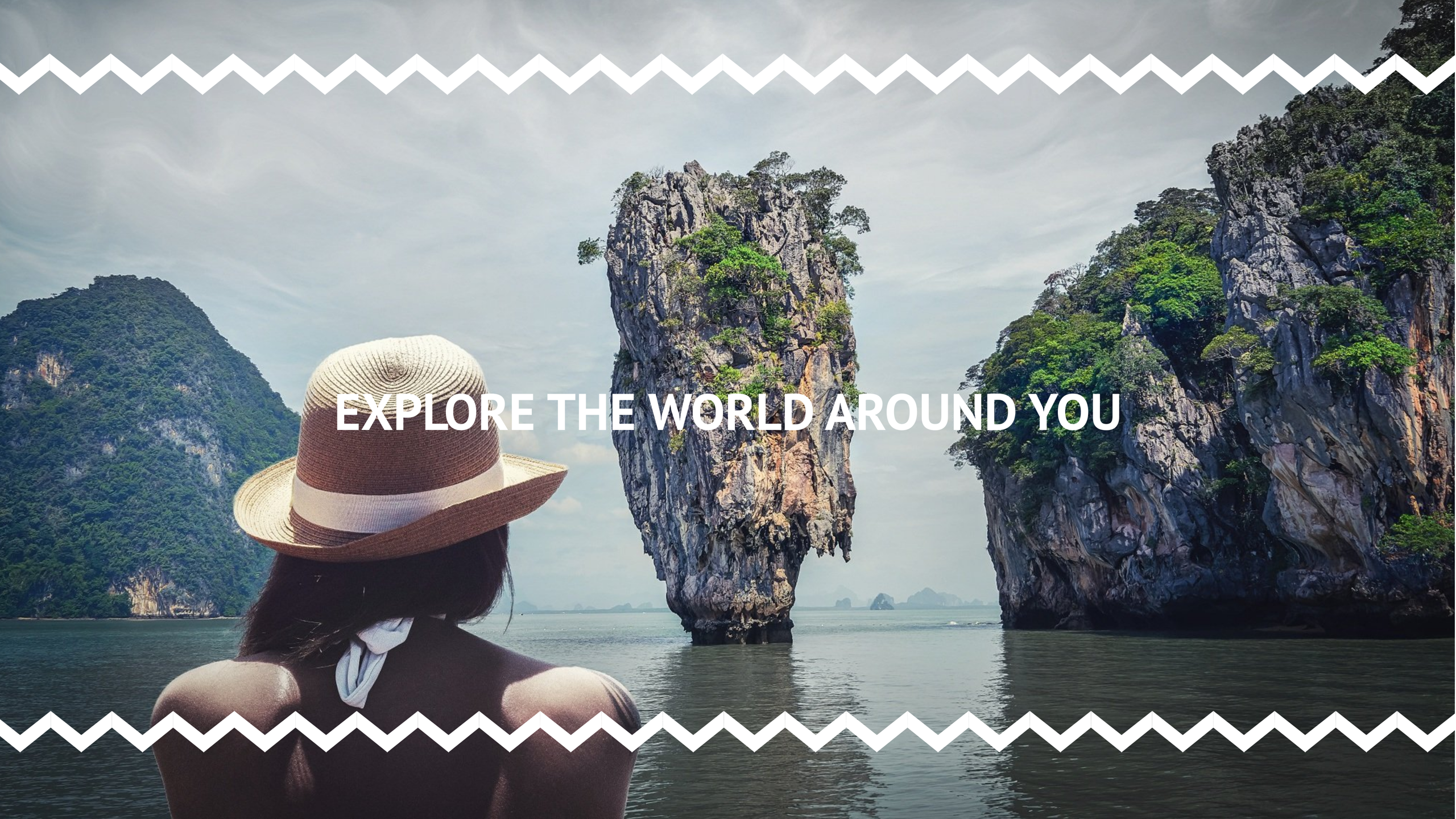 Banner ad template — Explore The World Around You — Travel