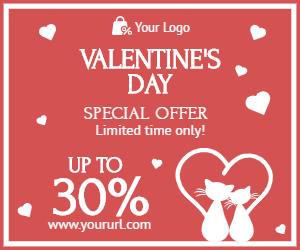 Valentine's Day Special Offer — Big Sale