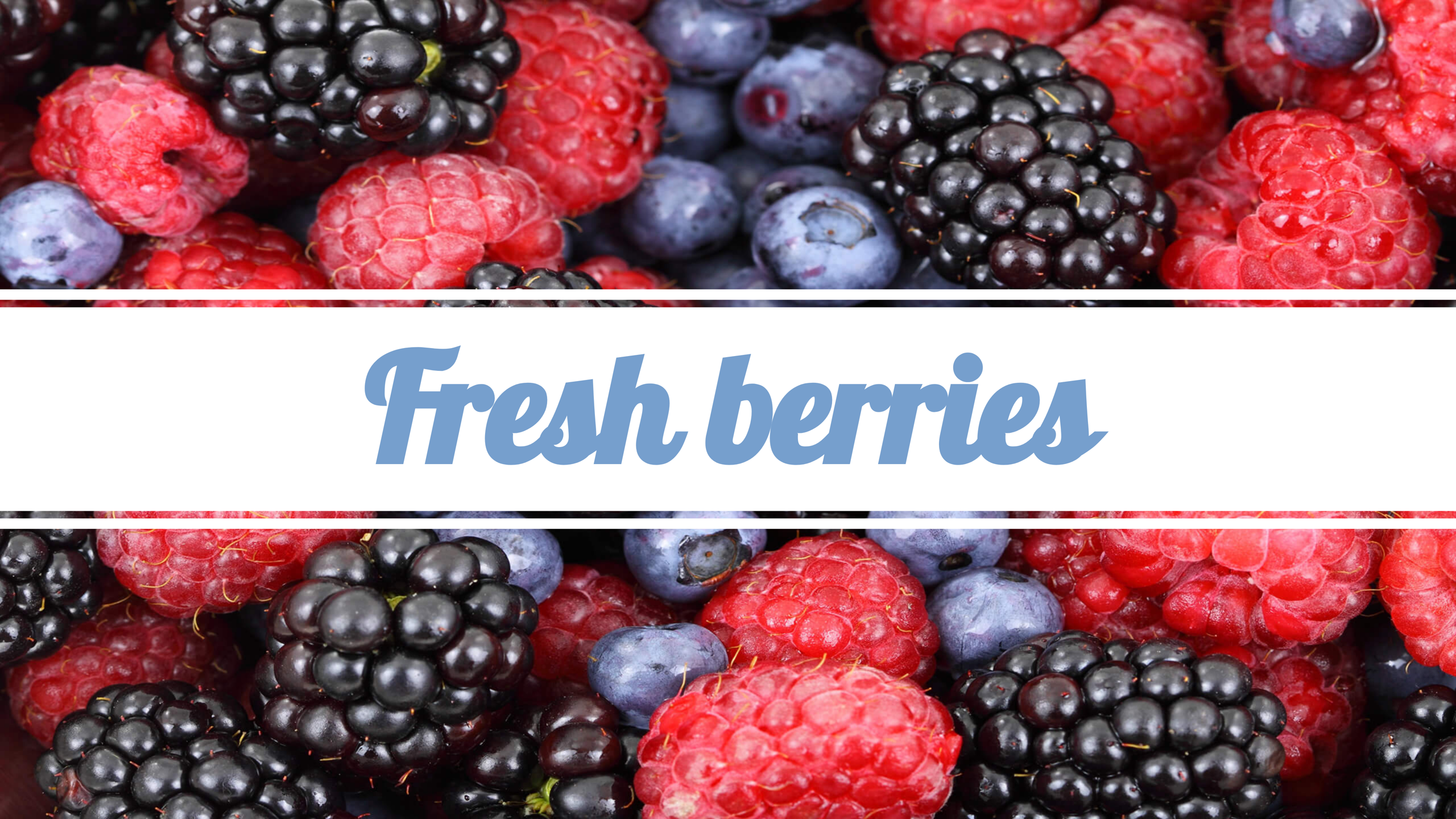 Banner ad template — Fresh Berries — Blog