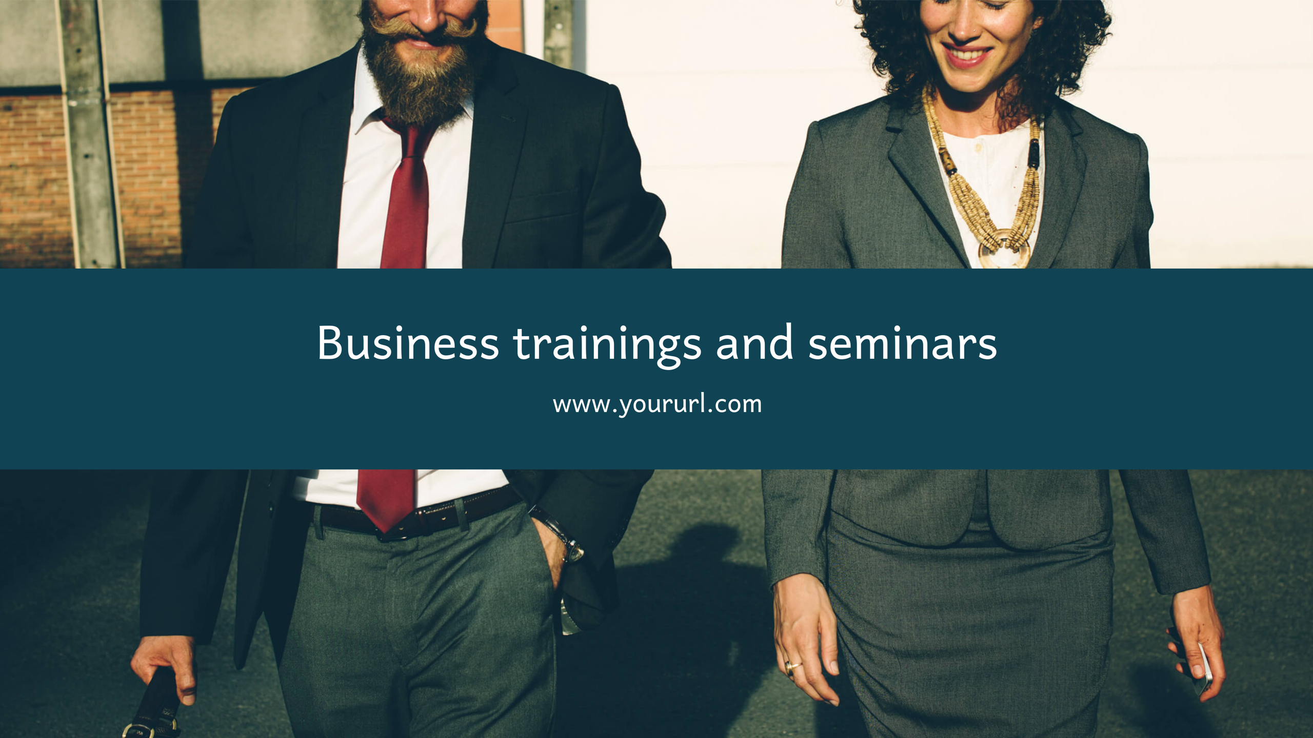Banner ad template — Business Trainings And Seminars — Business